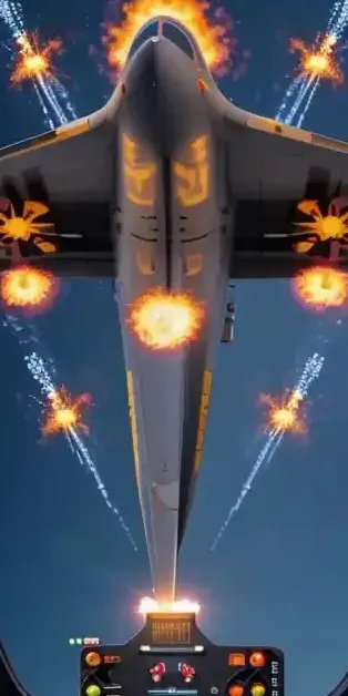 Bomb bloom clearing the screen